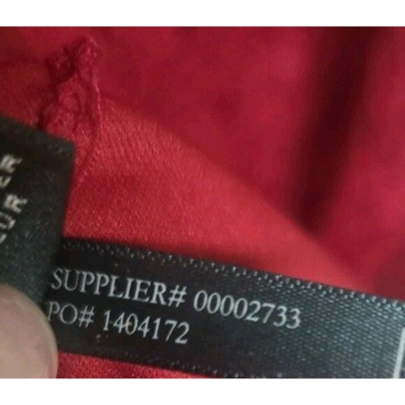 Lauren Ralph Lauren Evening Red Lace Gown 4P Petite – Wedding Guest, Holiday... - Picture 10 of 13